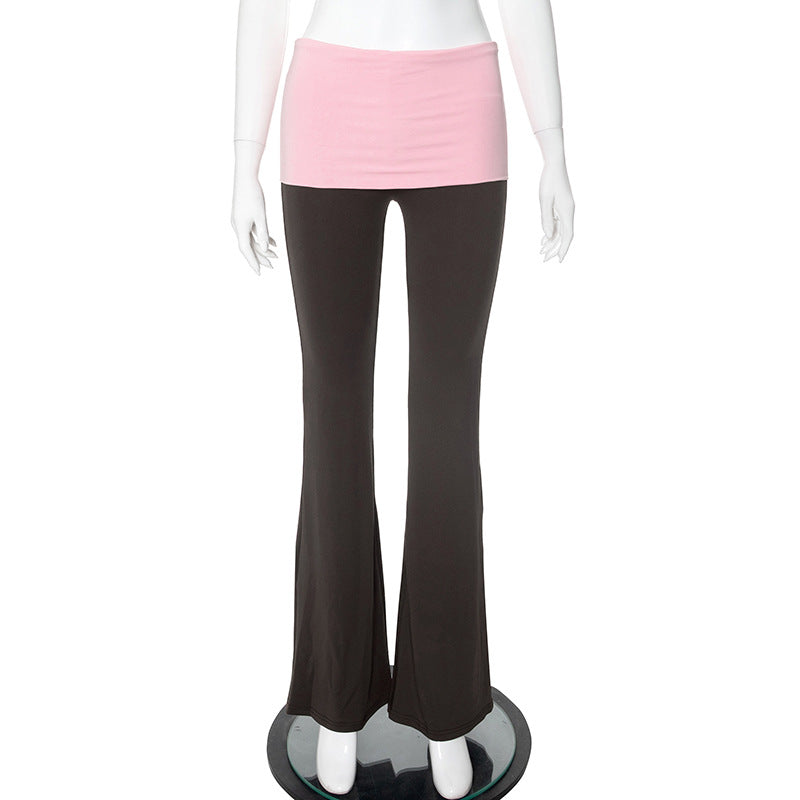 XINGX Printed Straight Casual Pants For Women