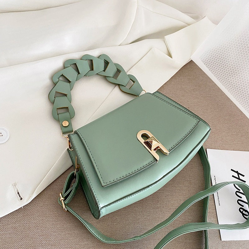 Spring And Summer New Fashion Shoulder Bag Women Messenger Portable Small Square Bag