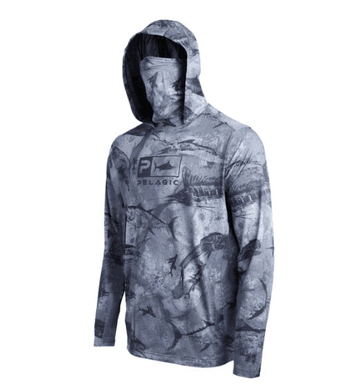 Fishing Suit With Hood And Mask For Sun Protection
