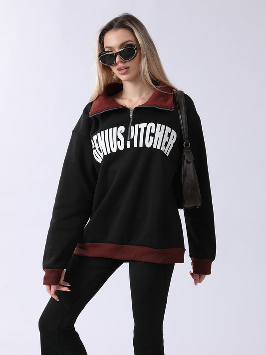 Langærmet sweatshirt til kvinder
