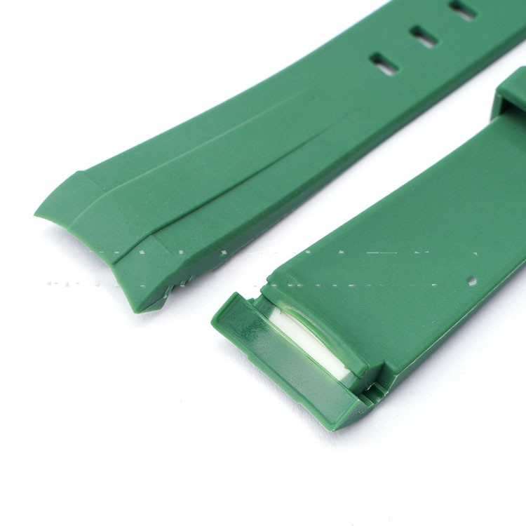Silicone Black Water Ghost Rubber Watch Strap