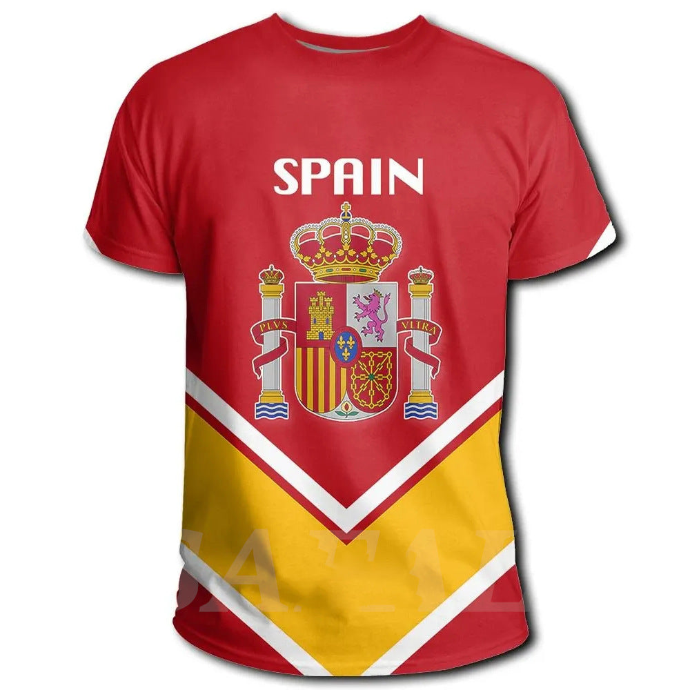 Digital Printing Couple Sports T-shirt American Football Short Sleeve