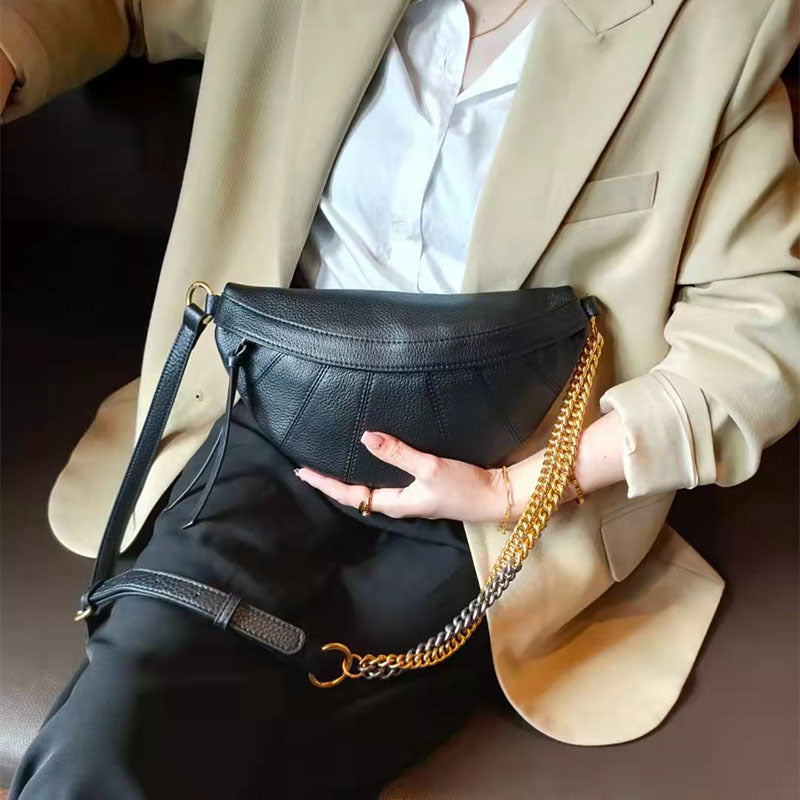 Disco Bag Soft Leather Chain Fashion Casual