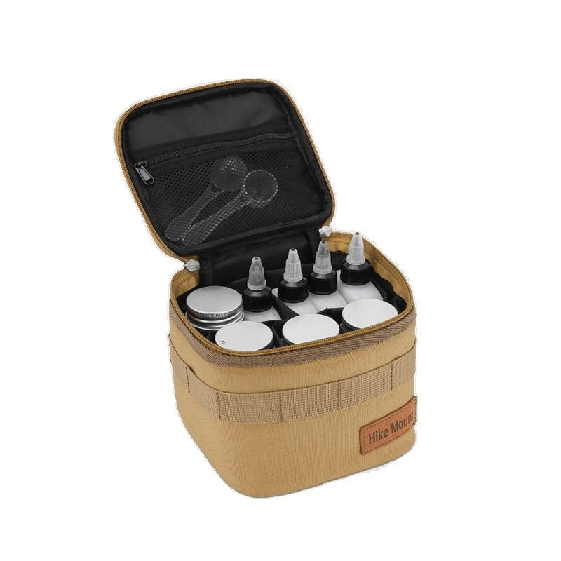 Outdoor Portable Salt MSG Seasoning Bottle Set Camping Picnic