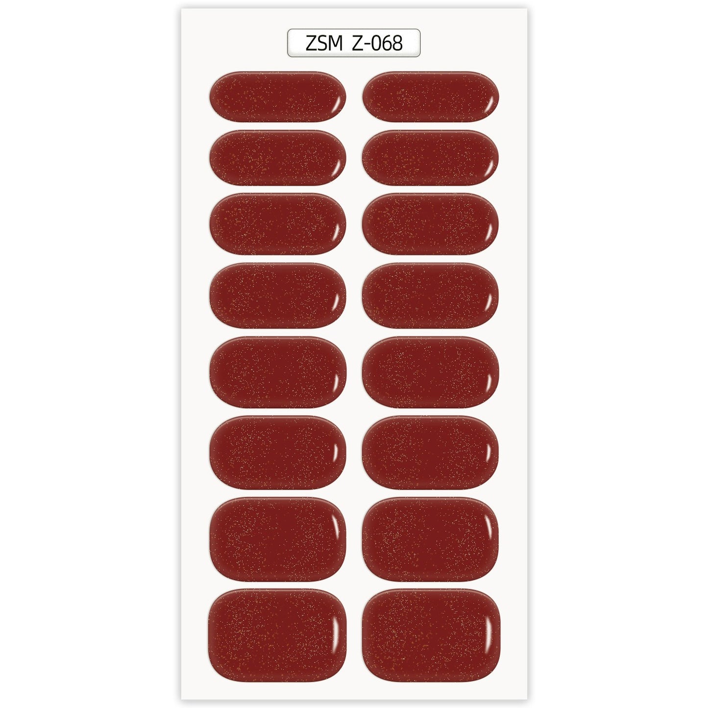Waterproof Anti-overflow Semi-curing Gel Nail Stickers