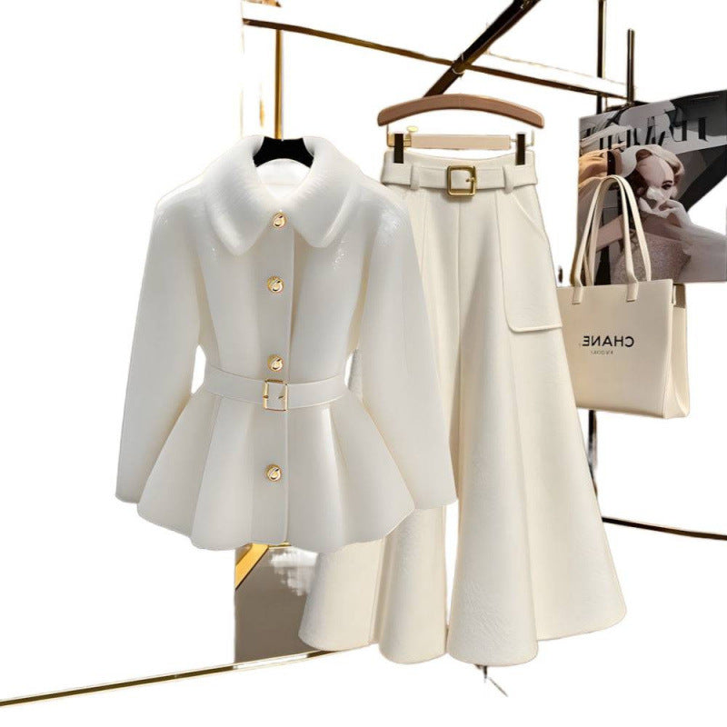 AutumnWinter Chanel-style Sophisticated And Elegant Outfit Set