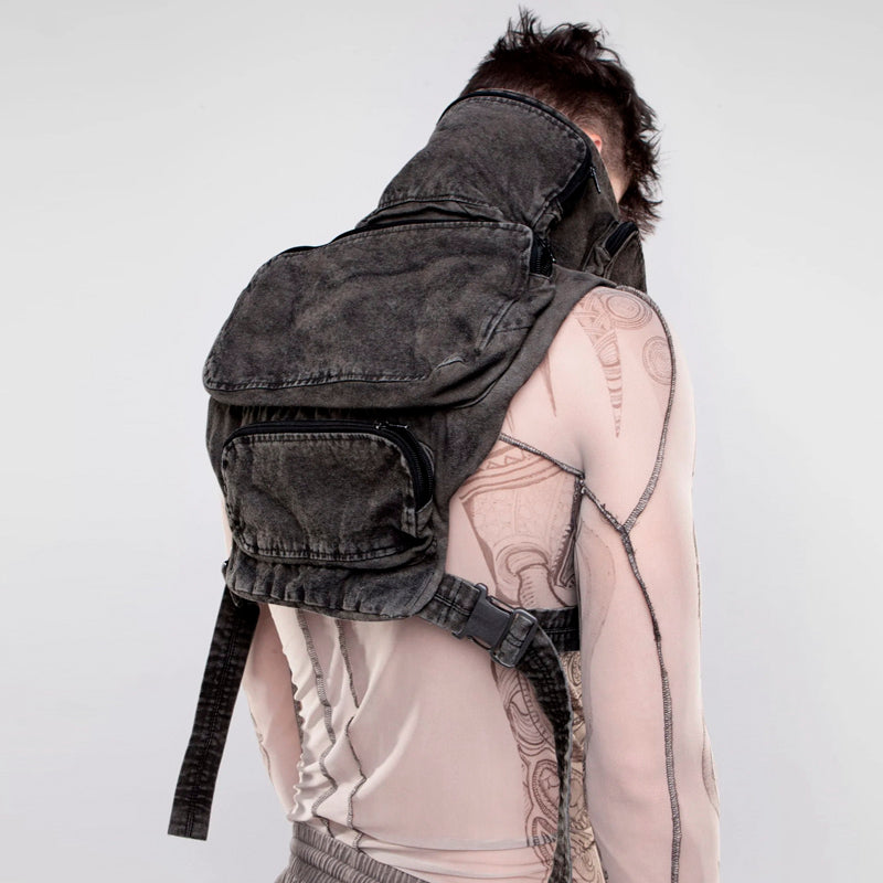 Asymmetrical Three-dimensional Bag Level Profile Tooling Vest Male