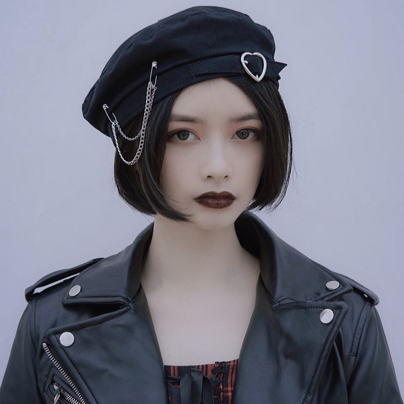 Ornament Original Handmade Heart Metal Beret