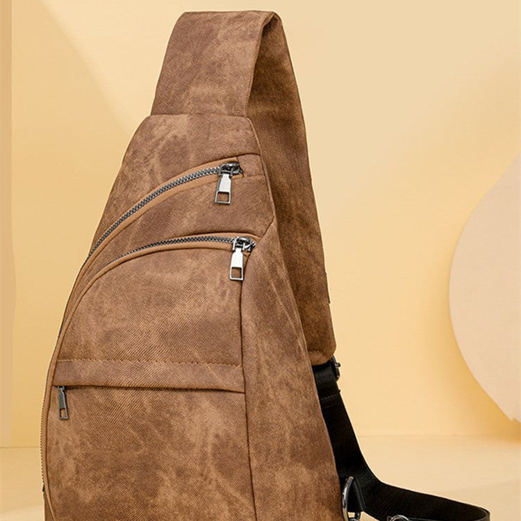 Outdoor One Shoulder Messenger Bag European And American Retro Women's Backpack