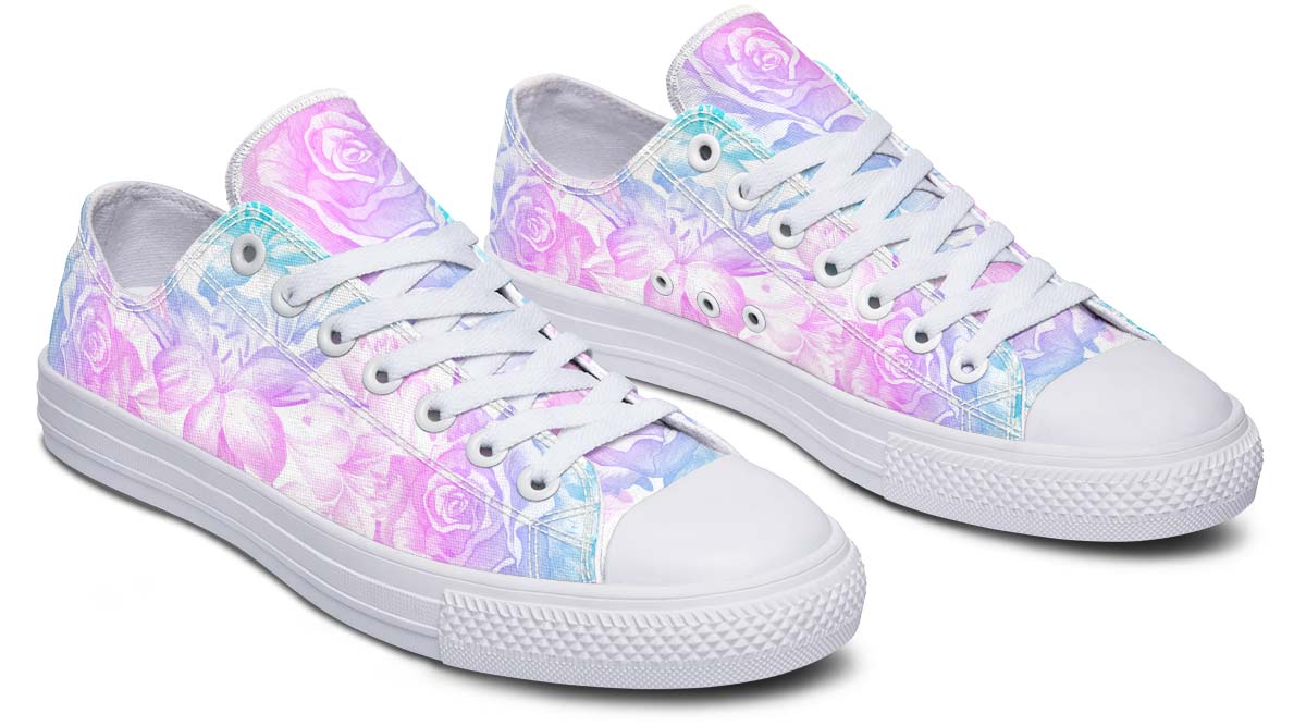 Fashion Print Couple Low-Top Canvas Shoes