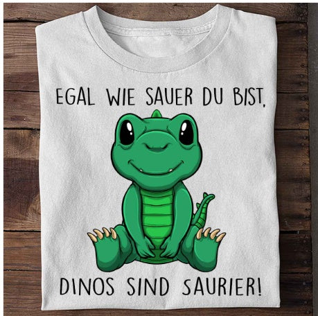 Beer Dinosaur Print Short-sleeved Team Uniform European And American Fabrics