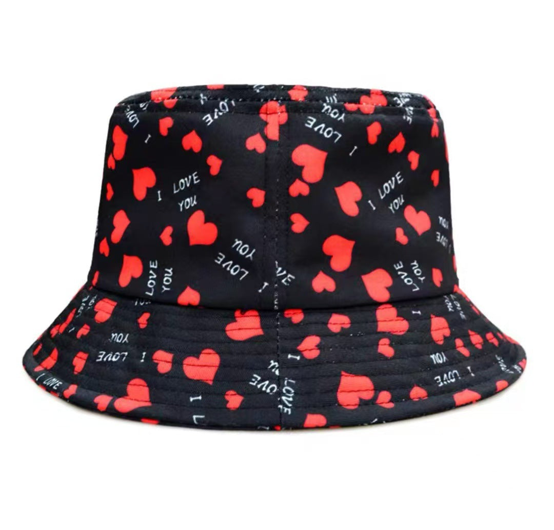 Creative Pattern Series Double-sided Wear Sunshade Breathable Bucket Hat