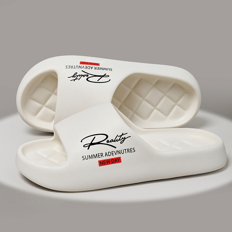 Men's Casual Lightweight IndoorOutdoor Beach Slippers