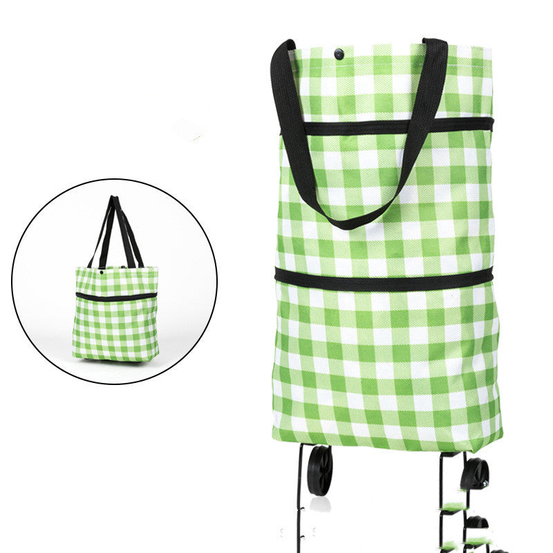 Foldable Wear-resistant Oxford Cloth Handbag
