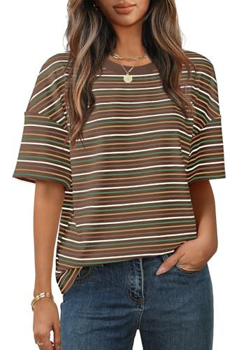Fashion Casual All-matching Comfortable Short Sleeve Round Neck T-shirt