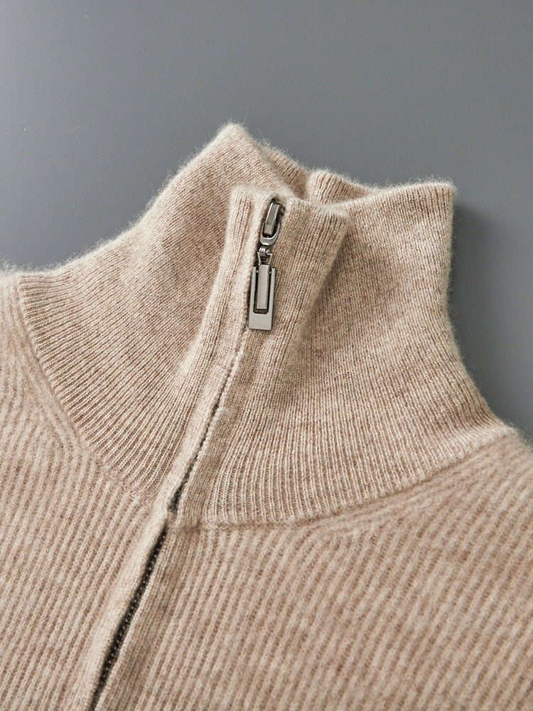 Knitted Cardigan Wool Coat Australian Men