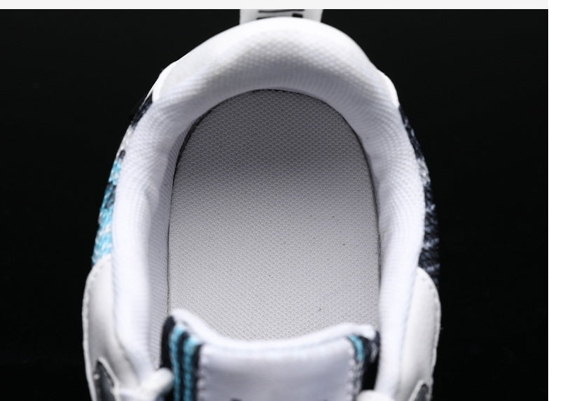 Casual Breathable Mesh Shoes With Thick Soles