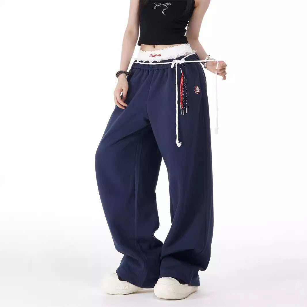Dance Hip Hop Sports Sweatpants Straight Loose Hip-hop Trousers
