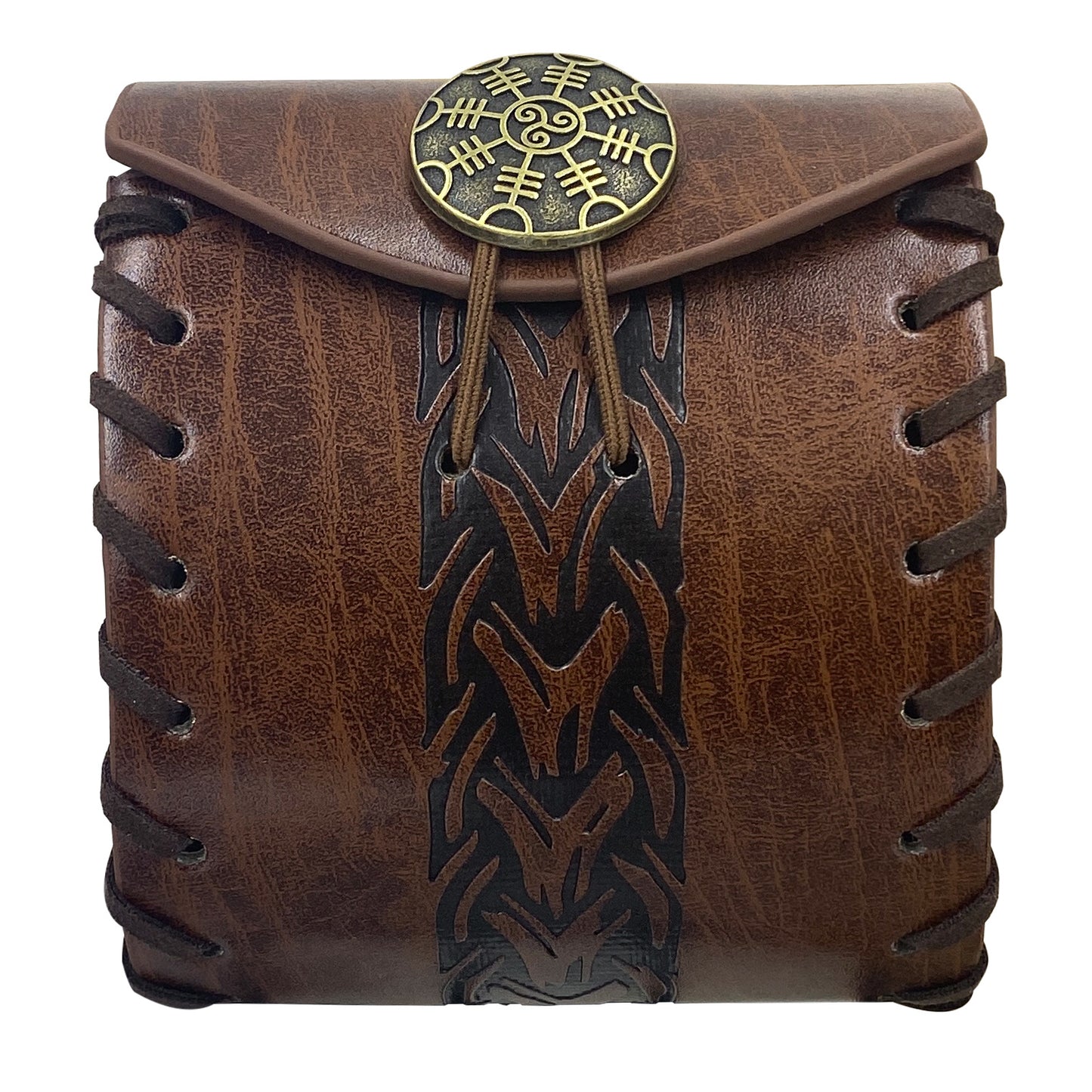 Middelalderlig Lille Firkantet Taske Nordisk Vikinge-Stil Retro COSPLAY Rekvisitter