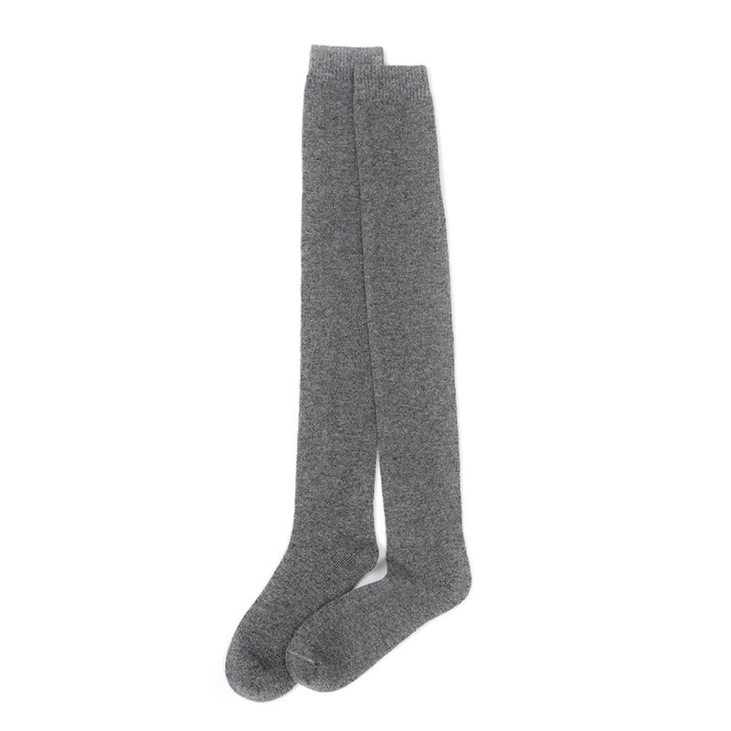 Women's Silicone Anti Slip Wool Knee High Socks