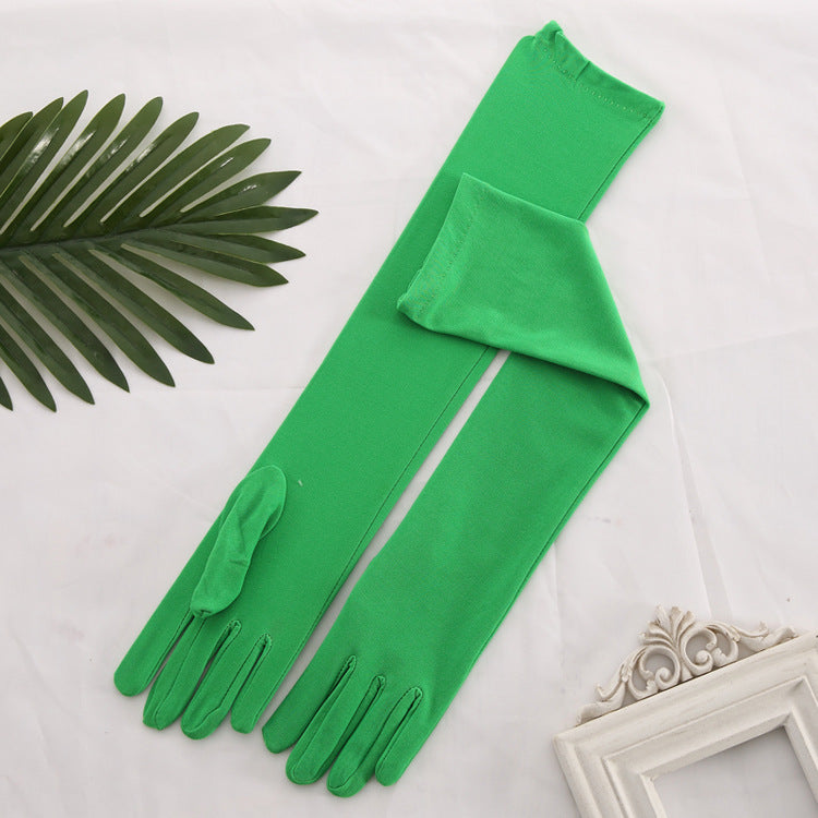 50cm Over Elbow Performance Matte Stretch Gloves