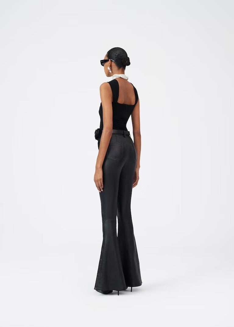 Three-dimensional Rose Flower Cross Hollow Ladies Jumpsuit