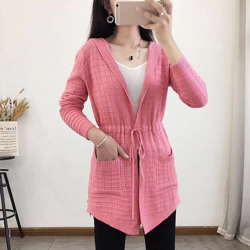 New Style Loose Mid-length Cardigan Jacket