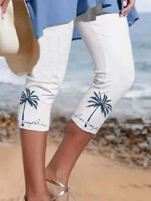 Ladies Fashion New 3d Printed Beach Yoga Pants