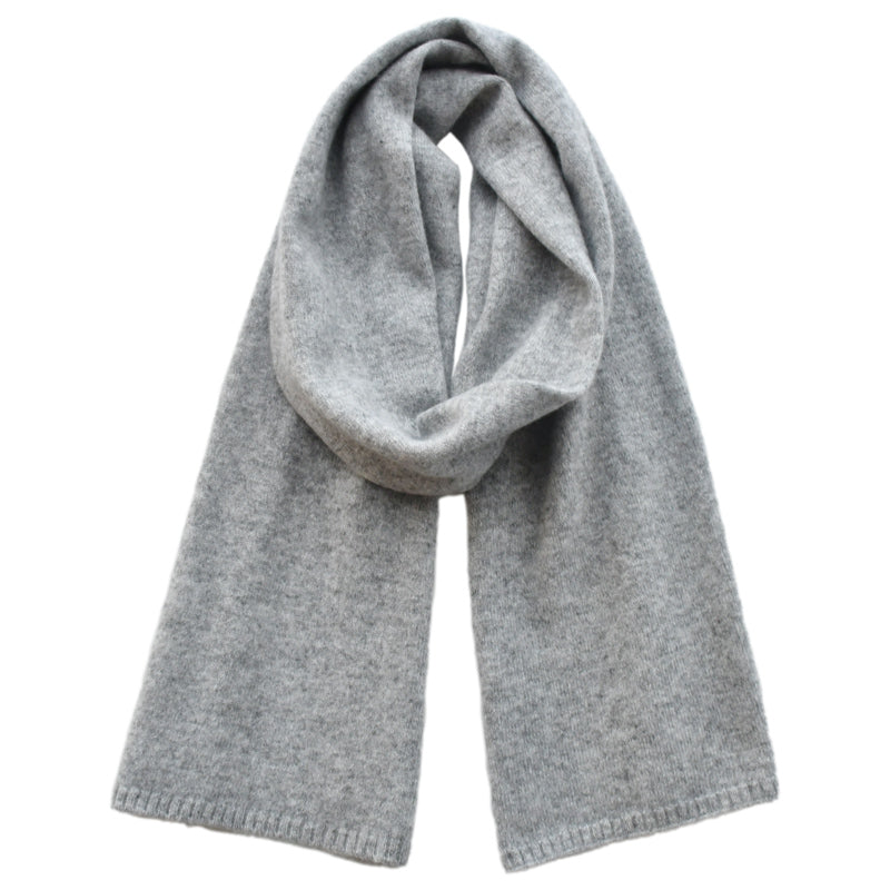 Women's Fashion Versatile Knitted Wool Solid Color Scarf