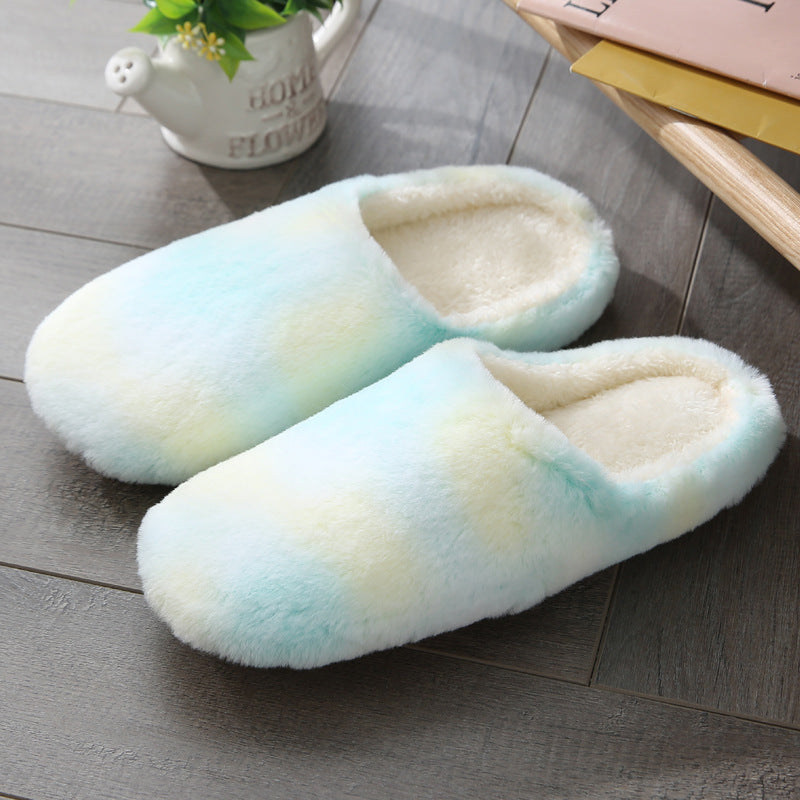 Japanese Women's Plus Size Warm Cotton Slippers