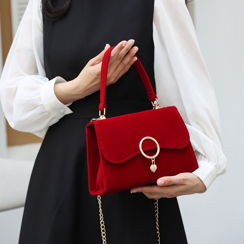 Luksuriøs, men let Crossbody-taske Niche Design Damehåndtaske