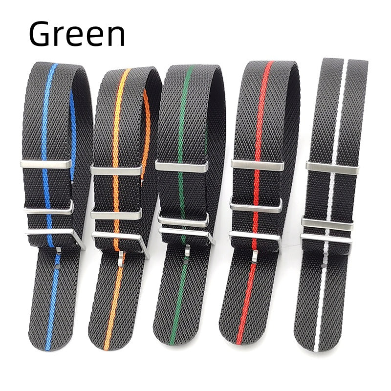 Jacquard Knitted Belt Nylon Watchband