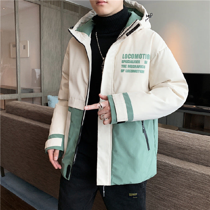 Men's Autumn And Winter Velvet Thickened Coat Jacket