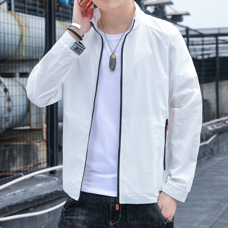 Men's Lapel Casual UV Protection Jacket