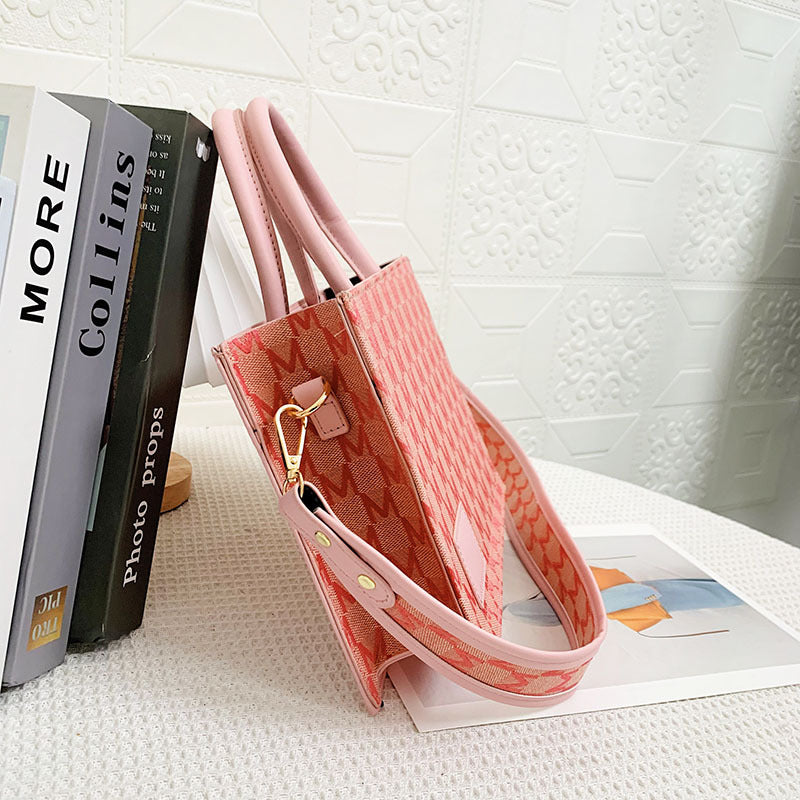 Popular Doll Women's Hand-held Messenger Small Square Bag