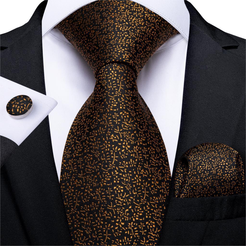 Vintage Jacquard Paisley Tie 3-Piece Set