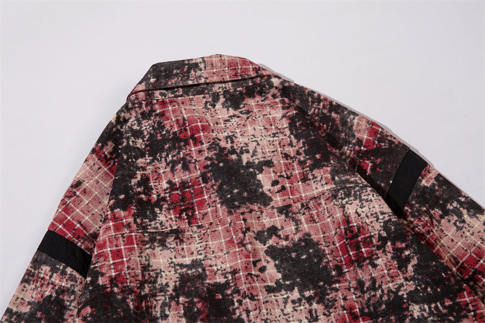 High Street Stitching Loose Lapels Long Sleeve Shirt Coat Autumn And Winter