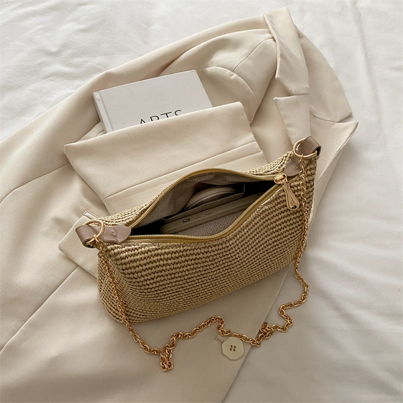 Vacation Straw Bag Women's Weaving