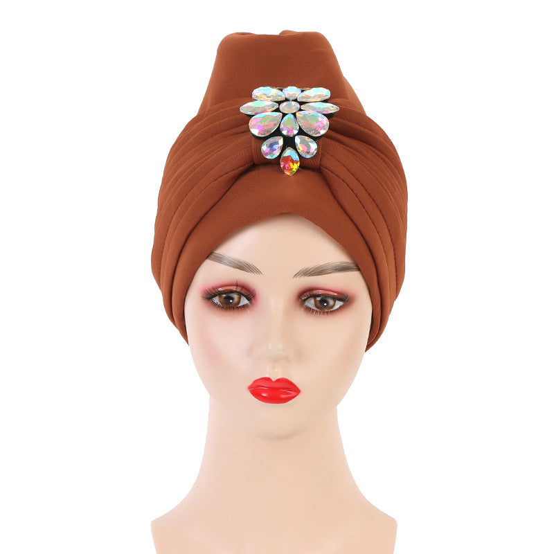 Muslim Space Laminated Crumpled Stick Drill Laminated Toe Hat