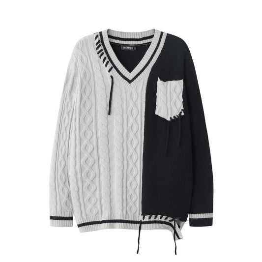 Loose Autumn And Winter Knitted Sweater