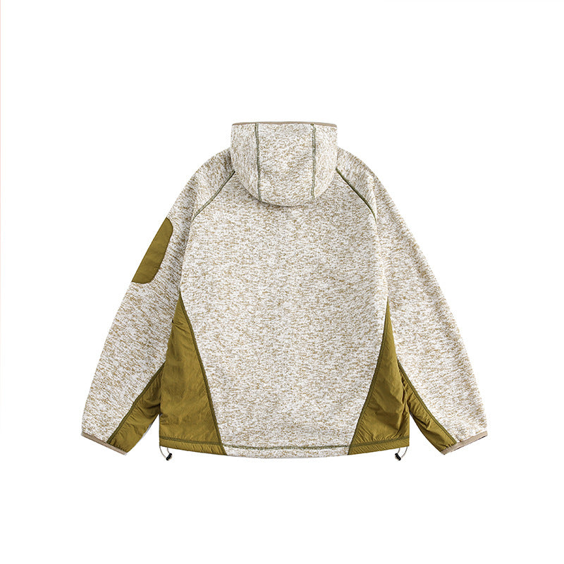 Stitching Heavy Trendy Jacket Top