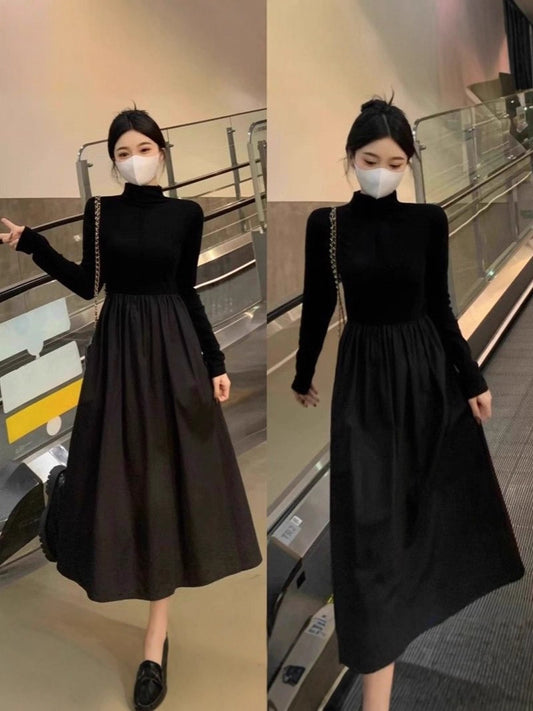 Sophisticated, Hepburn-style Chic Dress For Women