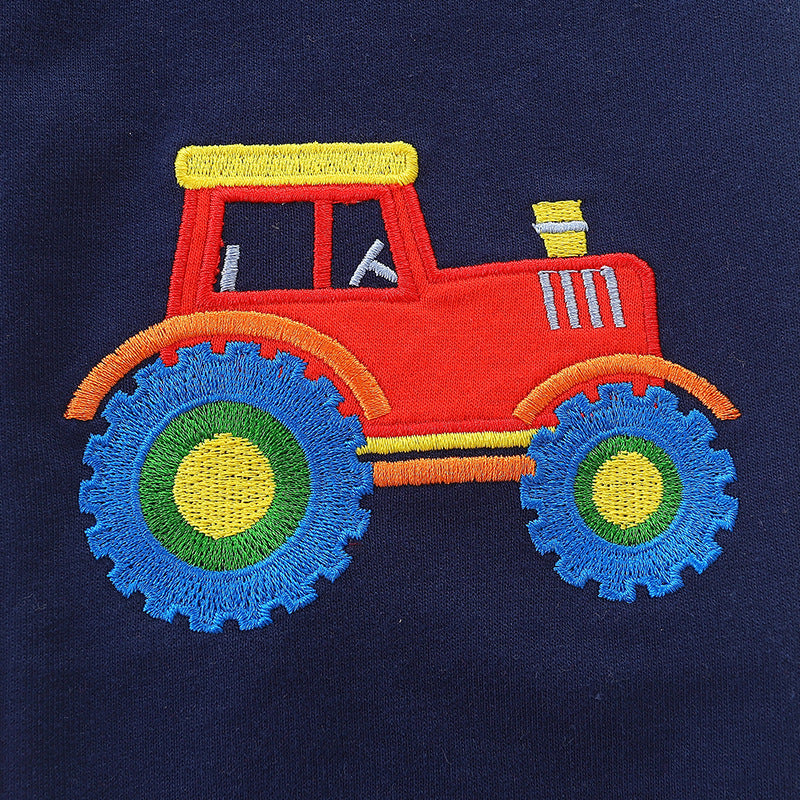 Autumn New Boys' Sweatpants Embroidered Sports Pants