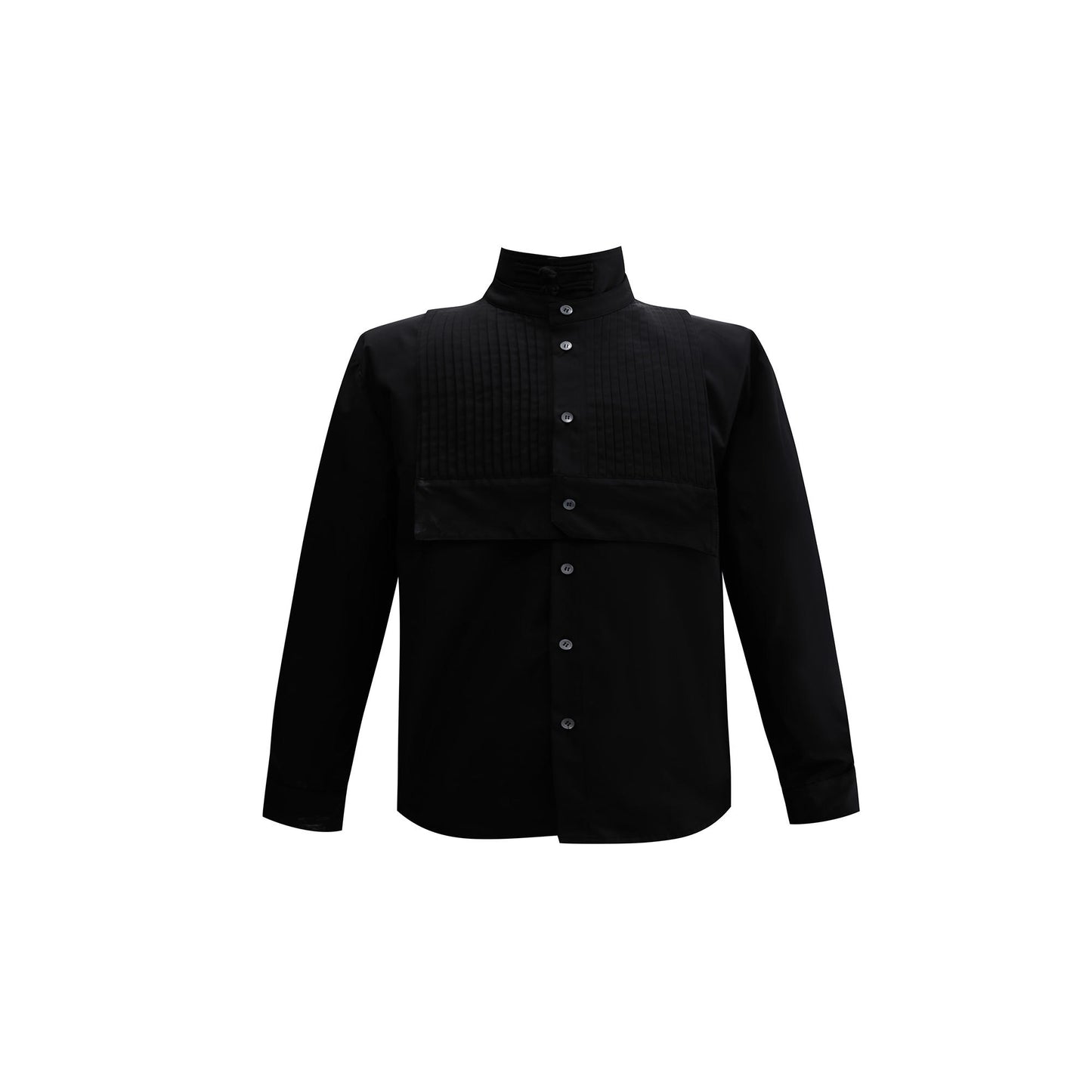 Niche Stand Collar Buckle New Chinese Style Shirt Top
