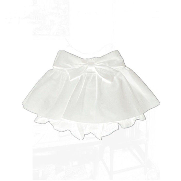 Pettiskirt Hot Girl Sweet Long Leg Girl Bow Pantskirt Spring New Simple Black All-matching Skirt