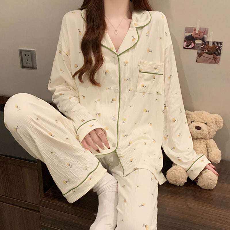 High-value Korean-style Wrinkled Fabric Womens Suit
