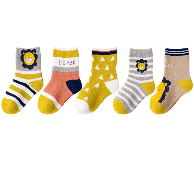 Autumn And Winter Baby Cotton Padded Socks