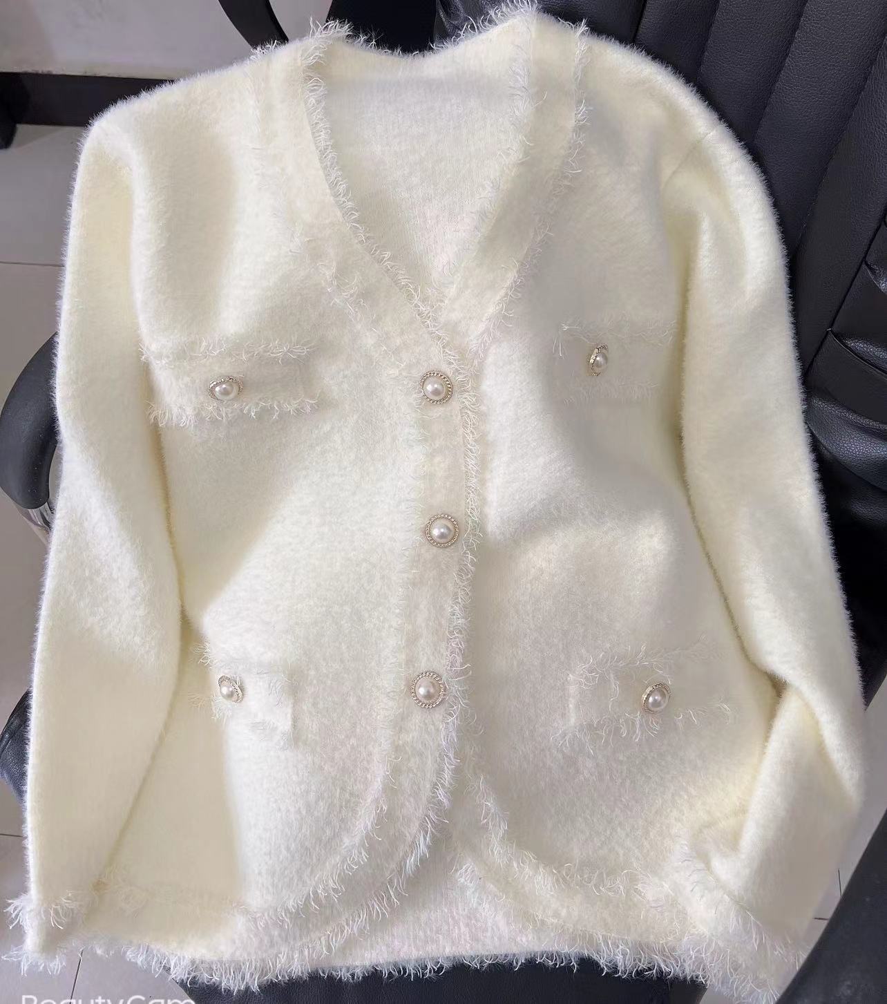 Women's Loose-fitting Tassel Vintage Sweater Coat