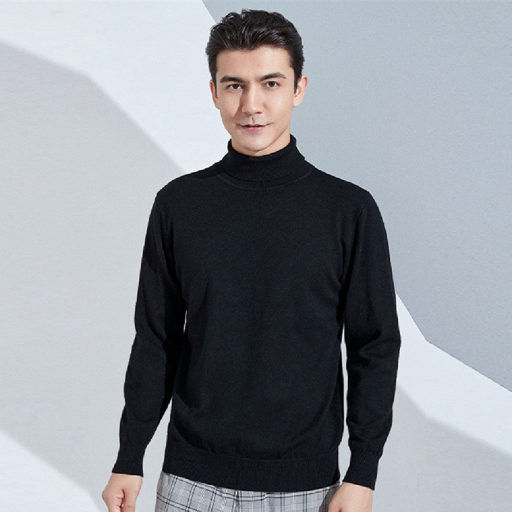 Turtleneck Sweater Men's Casual All-match Bottoming Shirt