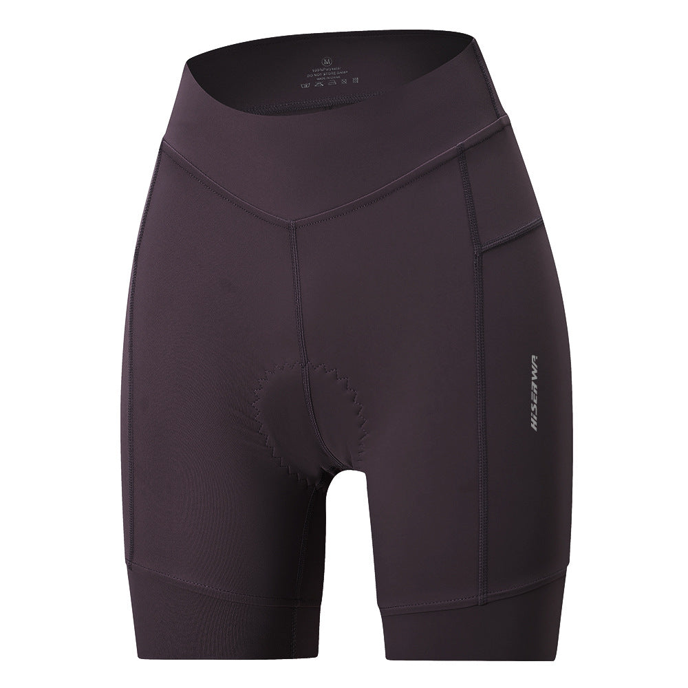Cykelshorts med Silica Gelpude Stødabsorberende Høj Elasticitet 5-punkts Cykelshorts